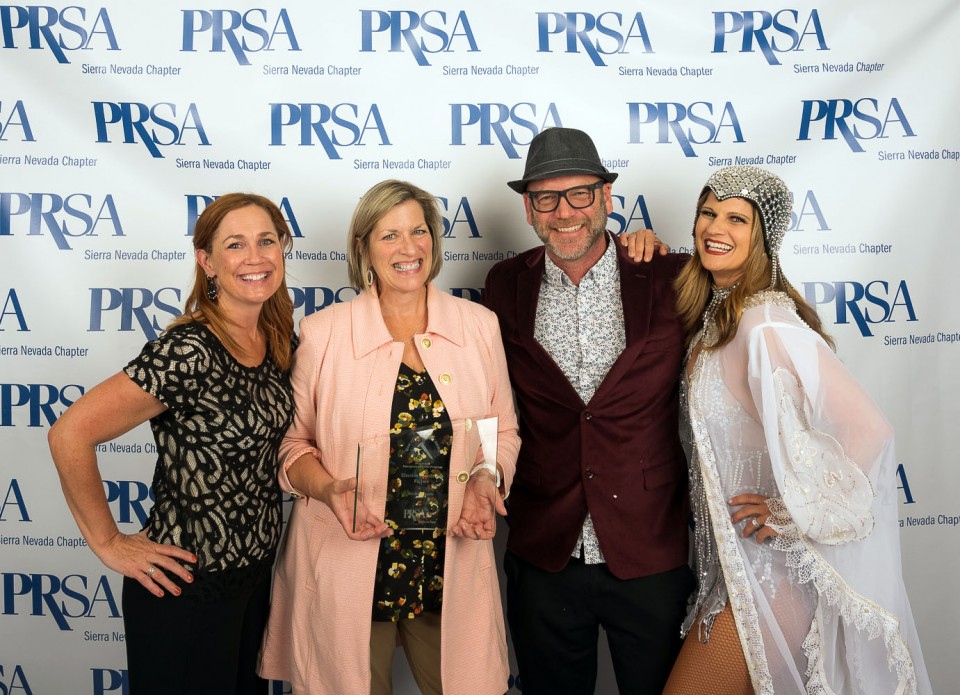 The Washoe County team celebrating their Best of Show win. 